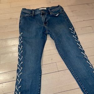 PacSun lace-up jeans